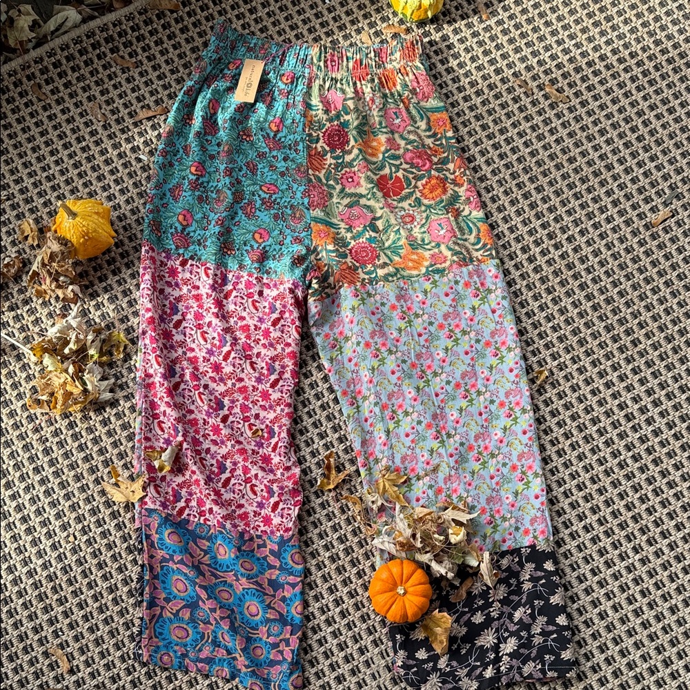 Natural Life “Mimi” Patchwork Pants